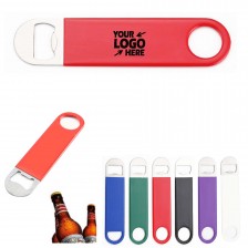 Paddle Style Stainless Steel Flat Bottle Opener 